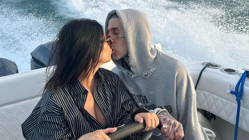Kourtney Kardashian und Travis Barker, Mai 2024