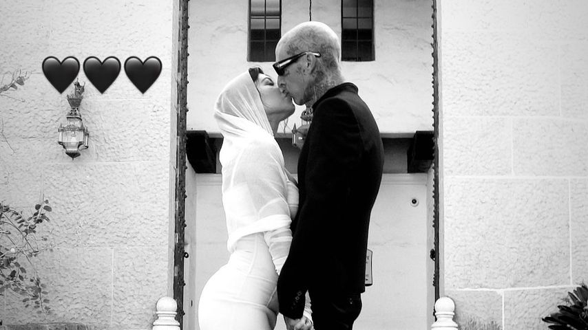 Kourtney Kardashian und Travis Barker