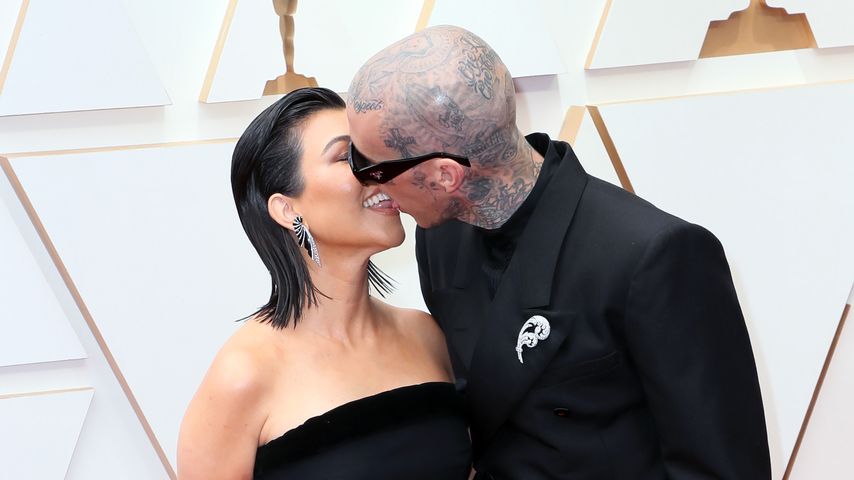 Kourtney Kardashian und Travis Barker im März 2022