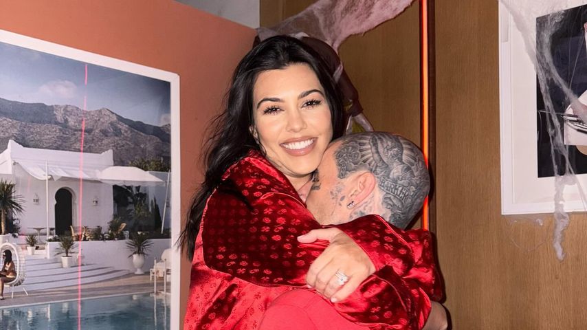 Kourtney Kardashian und Travis Barker im Oktober 2024