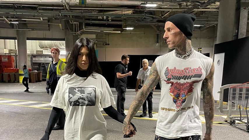 Kourtney Kardashian und Travis Barker