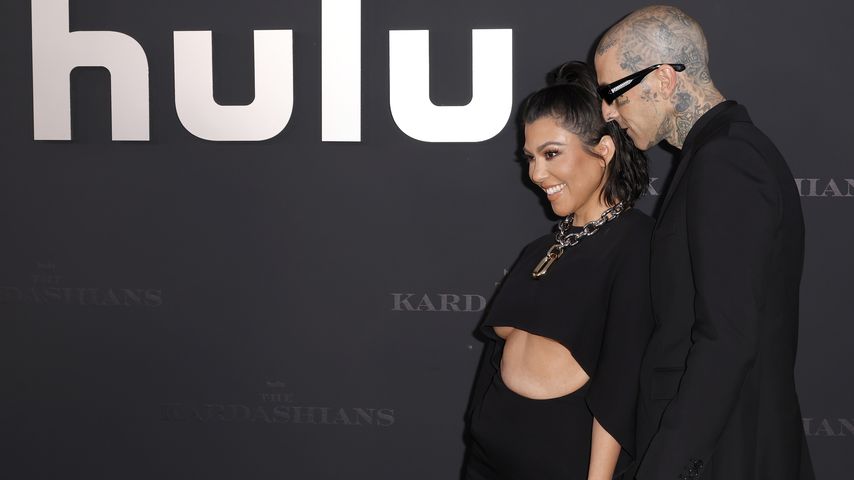 Kourtney Kardashian und Travis Barker, April 2022