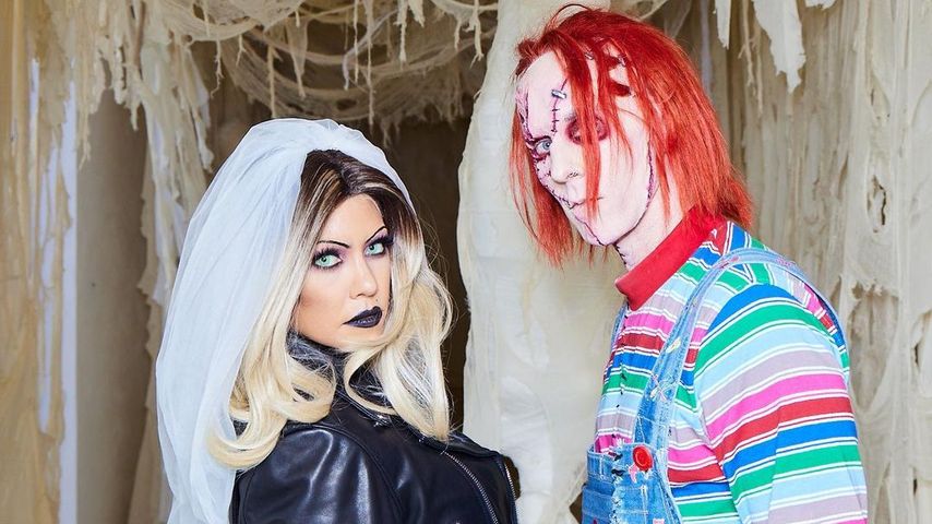 Kourtney Kardashian und Travis Barker an Halloween 2022
