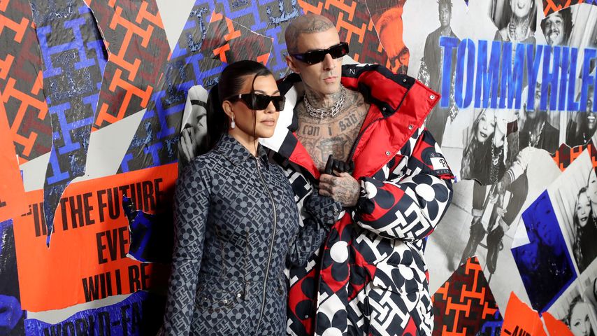 Kourtney Kardashian und Travis Barker, September 2022