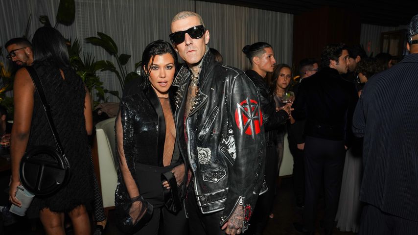 Kourtney Kardashian und Travis Barker, November 2022