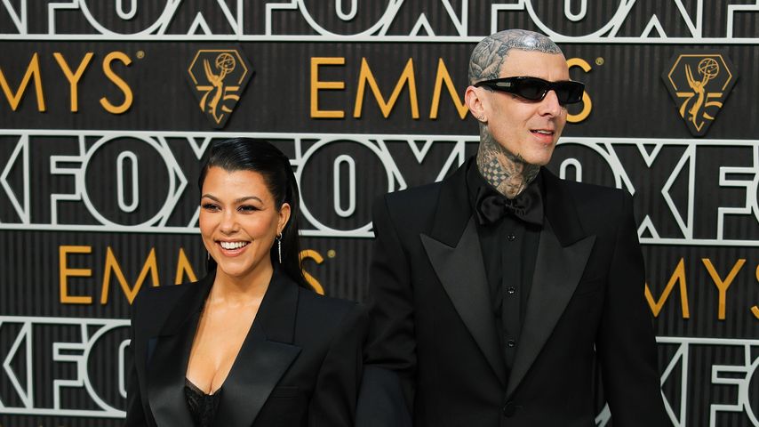 Kourtney Kardashian und Travis Barker im Januar 2024