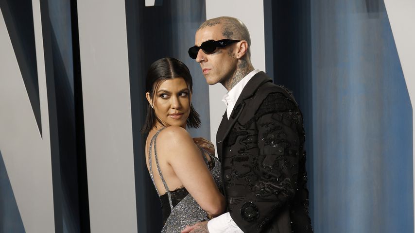 Kourtney Kardashian und Travis Barker im März 2022