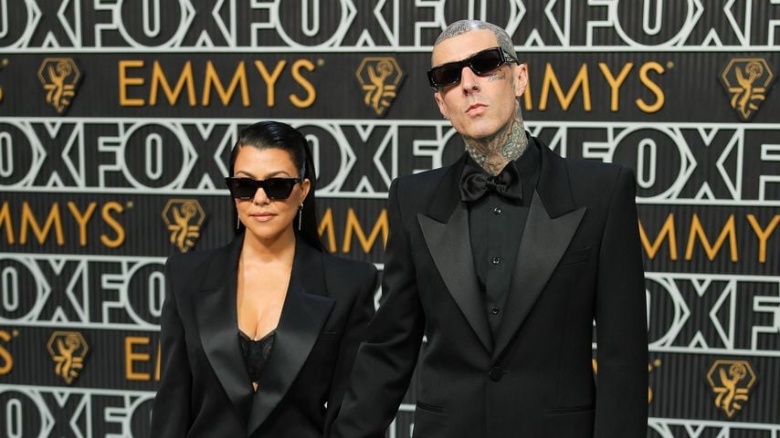Kourtney Kardashian und Travis Barker, Januar 2024