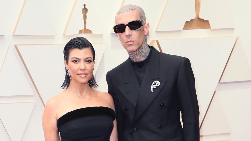 Kourtney Kardashian und Travis Barker im März 2022 in Hollywood