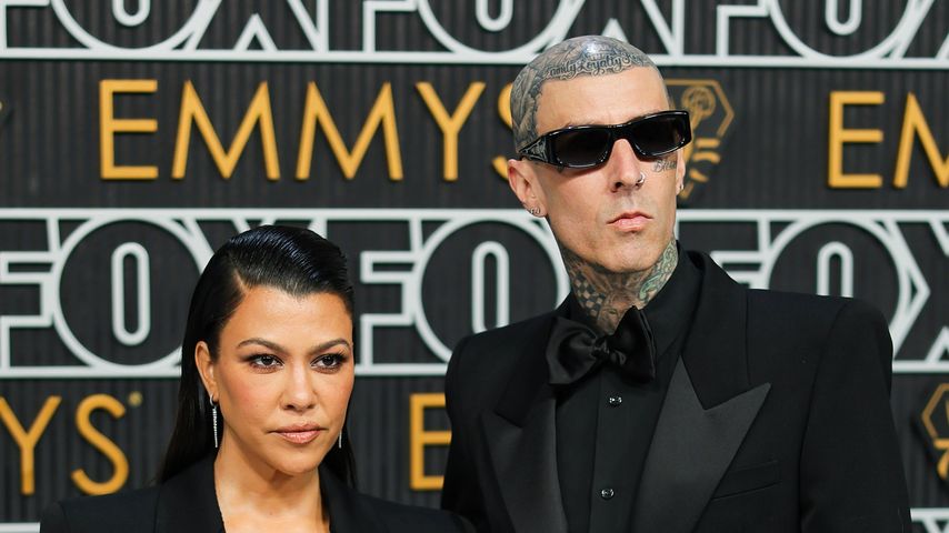 Kourtney Kardashian und Travis Barker, im Januar 2024