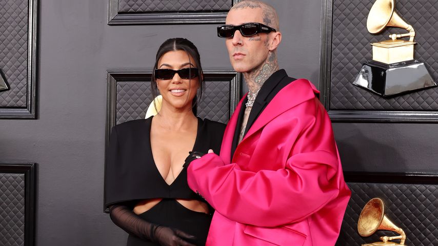 Kourtney Kardashian und Travis Barker im April 2022