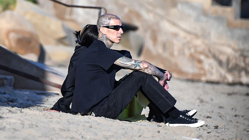 Kourtney Kardashian und Travis Barker in Montecito, 2022