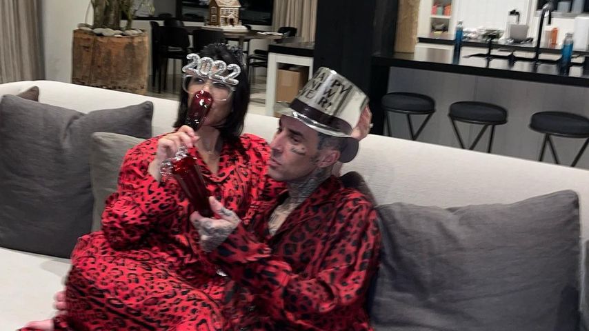 Kourtney Kardashian und Travis Barker
