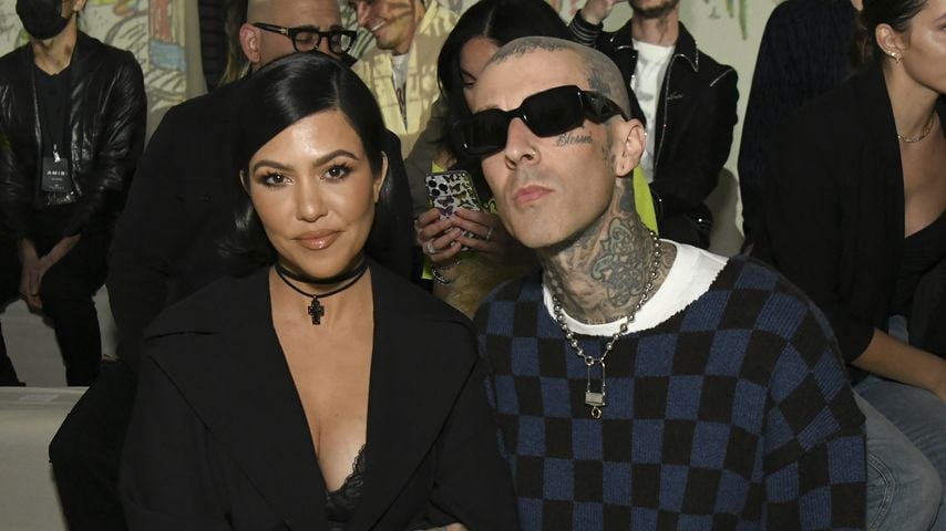 Kourtney Kardashian und Travis Barker, Februar 2022