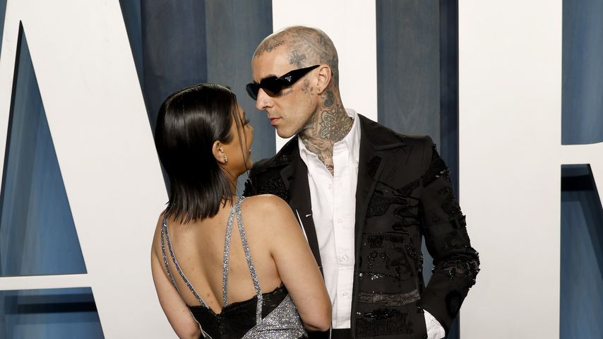 Kourtney Kardashian und Travis Barker im März 2022 in Beverly Hills