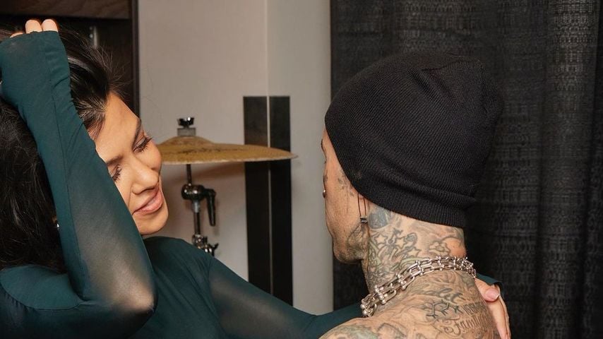 Kourtney Kardashian und Travis Barker im Juni 2023