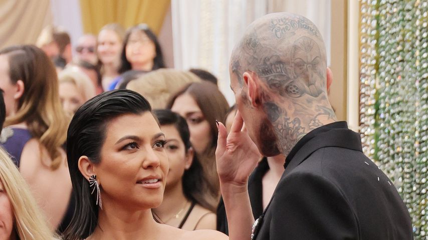 Kourtney Kardashian und Travis Barker im März 2022 in Hollywood
