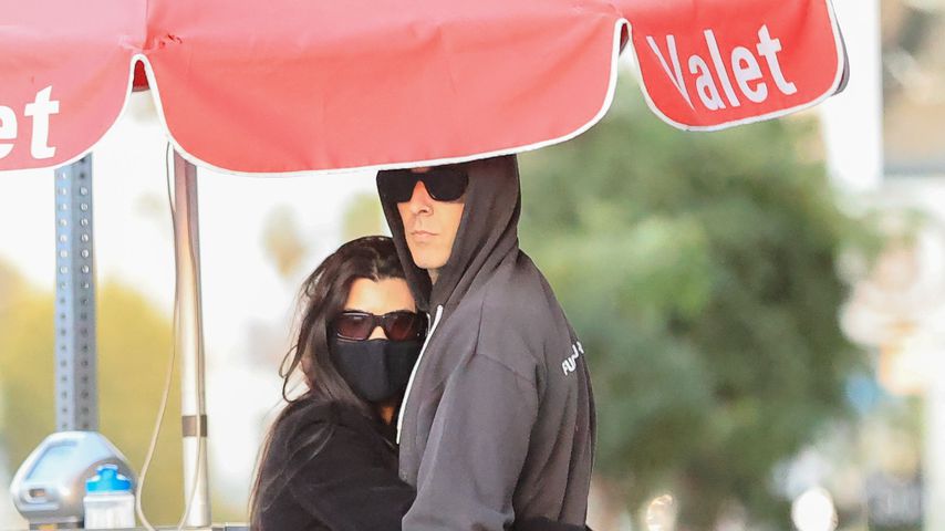 Kourtney Kardashian und Travis Barker im März 2021 in Los Angeles