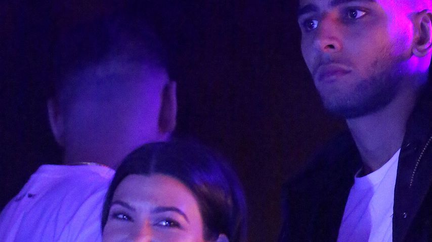 Kourtney Kardashian und Younes Bendjima im April 2018