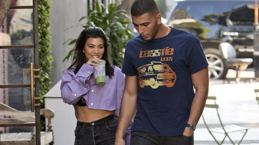 Kourtney Kardashian und Younes Bendjima, Februar 2018
