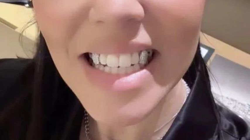 Wie ihre Nichte: Kourtney Kardashian zeigt funkelnde Grillz!
