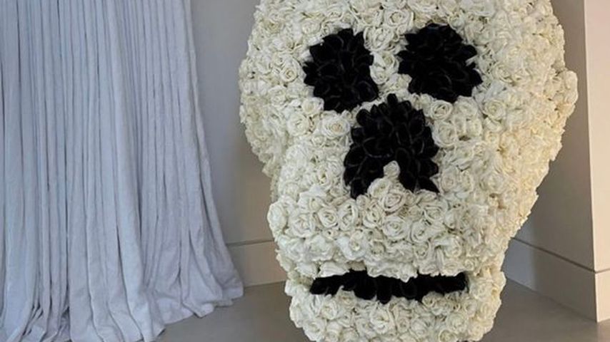 Kourtney Kardashians Blumenstrauß