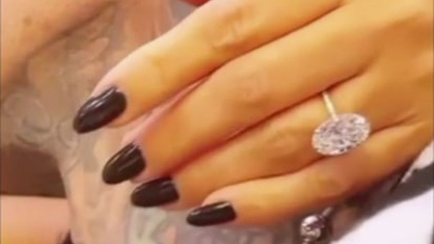 Kourtney Kardashians Verlobungsring