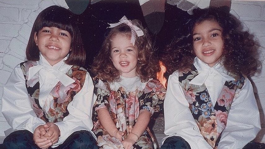 Kourtney, Khloe und Kim verzücken Fans mit Throwback-Pic