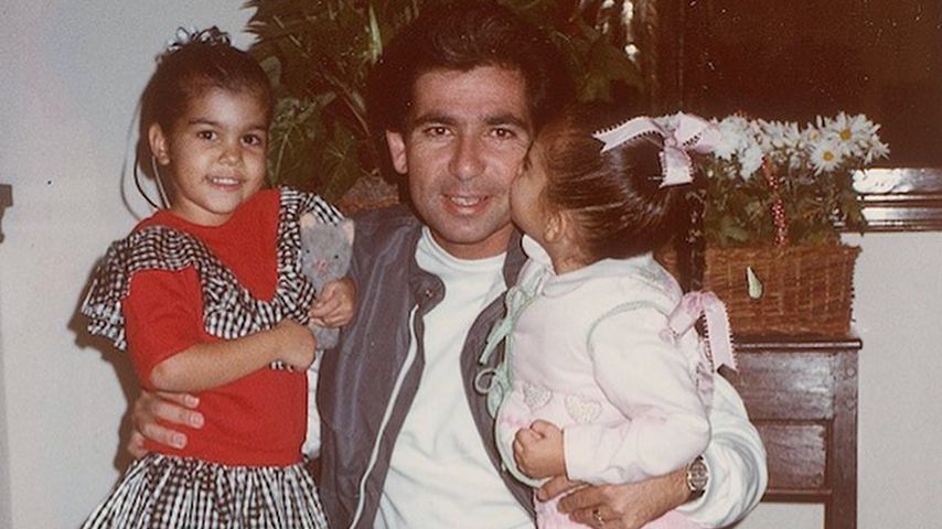 Kourtney, Robert und Kim Kardashian