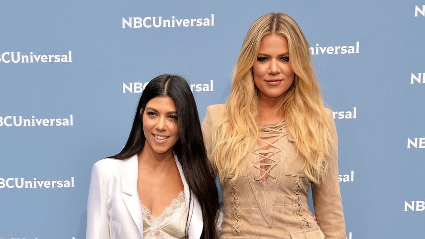 Kourtney und Khloe Kardashian in New York