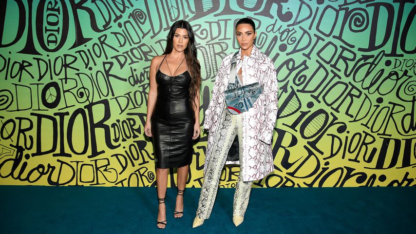 Kourtney und Kim Kardashian im Dezember 2019