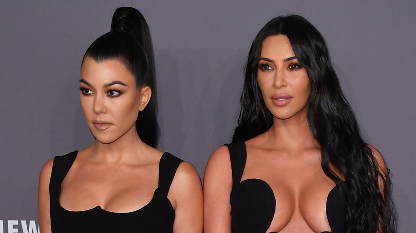 Kourtney Kardashian und Kim Kardashian, TV-Stars