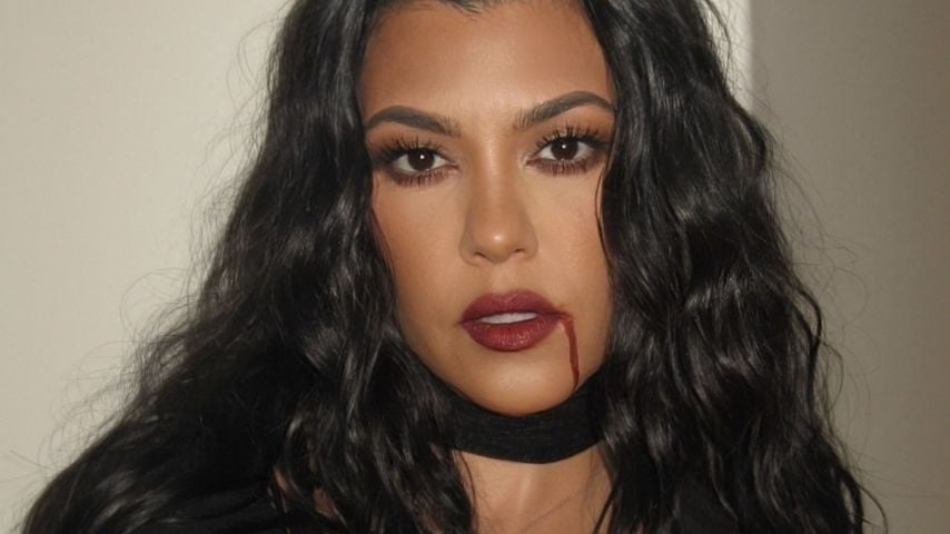Kourtneys Vampir-Look bei Landons Party
