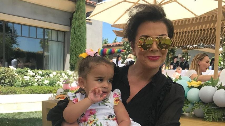 Kris Jenner mit ihrer Enkelin Dream im November 2022