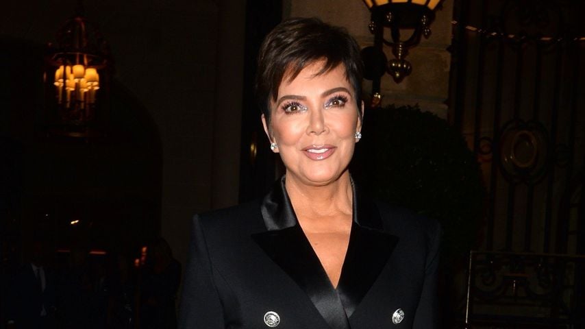 Unternehmerin Kris Jenner im September 2019 bei der Fashion Week in Paris