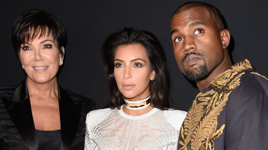Kris Jenner steht Kim Kardashian während Krise mit Kanye bei