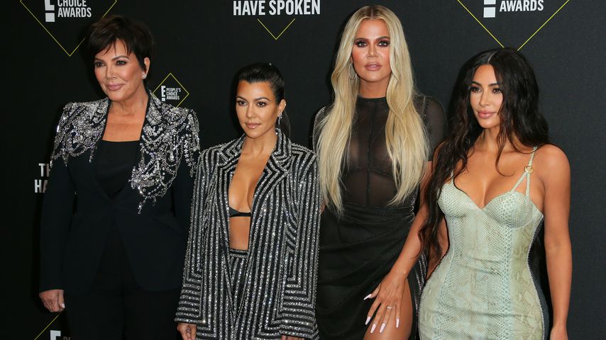 Kris Jenner, Kourtney, Khloe und Kim Kardashian bei den E! People's Choice Awards 2019