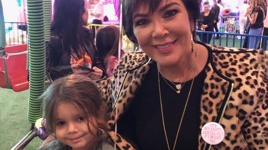 Kris Jenner mit ihrem Enkel Reign Disick