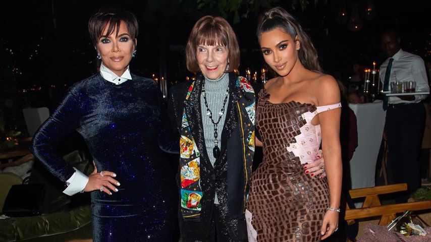 Kris Jenner, Großmutter M.J. und Kim Kardashian, Dezember 2019