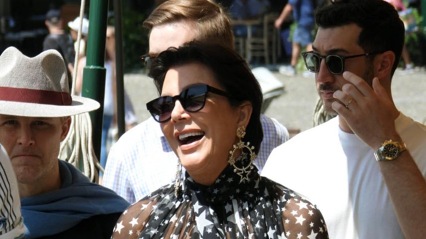 Vor großer Kravis-Hochzeit: Kris Jenner strahlt in Portofino
