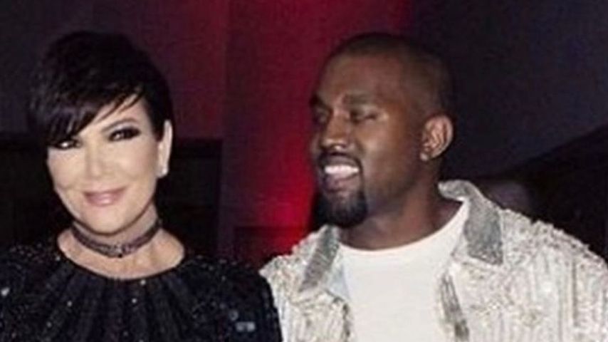 Kris Jenner und Kanye West