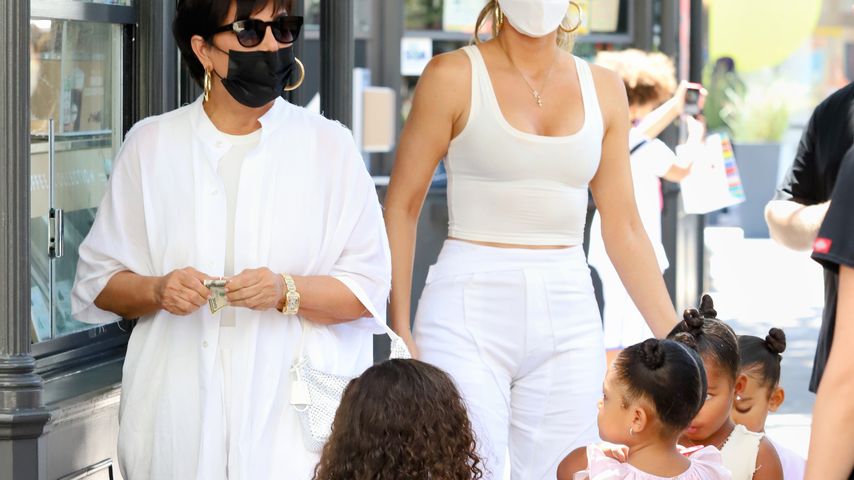 Süße Pause: Kardashian-Kids bekommen von Oma Eis spendiert