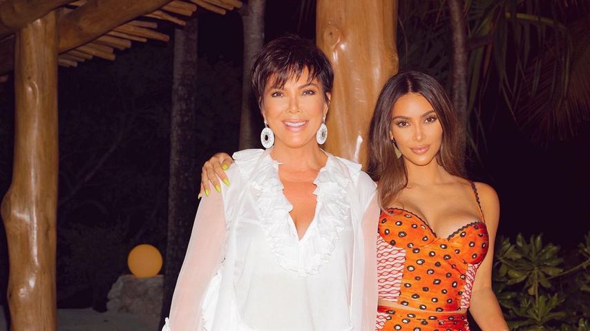 Kris Jenner und Kim Kardashian im Oktober 2020