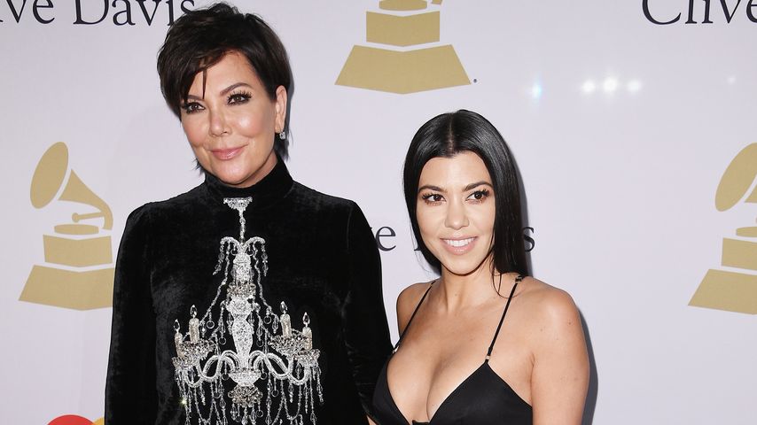 Babynews aus Medien erfahren: Kris Jenner sauer auf Kourtney