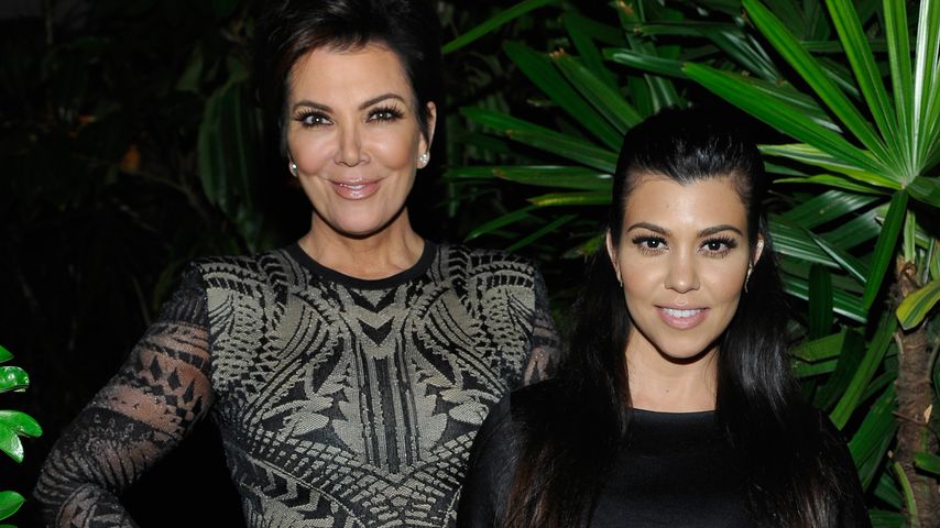 Kris Jenner und Kourtney Kardashian, April 2015