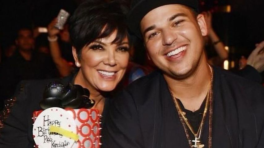 Süße Fotos: Kris Jenner gratuliert Sohn Rob zum Geburtstag!