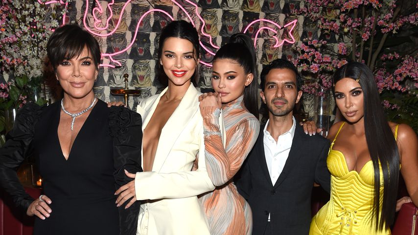 Kris, Kendall und Kylie Jenner, Imran Amed und Kim Kardashian