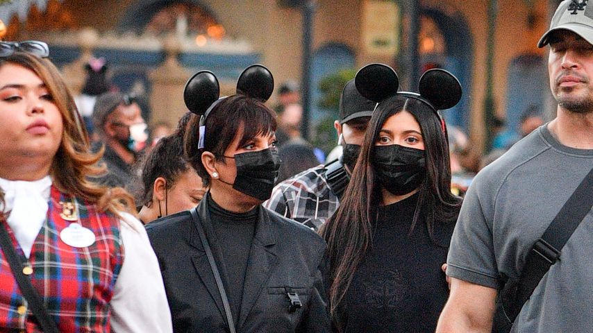 Kris und Kylie Jenner im Oktober im Disneyland