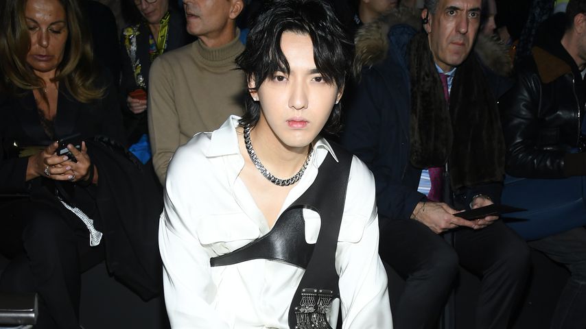 Kris Wu bei einer Show von Louis Vuitton in Paris im Januar 2019