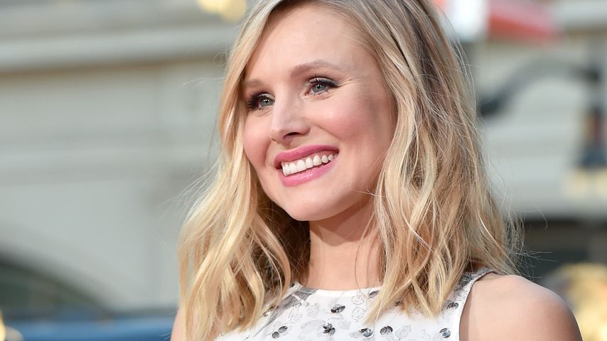 Schwangere Kristen Bell mit Mega-Baby-Bauch